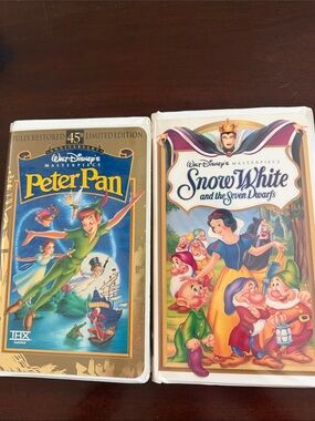 Disney VHS Movies Masterpiece Collection